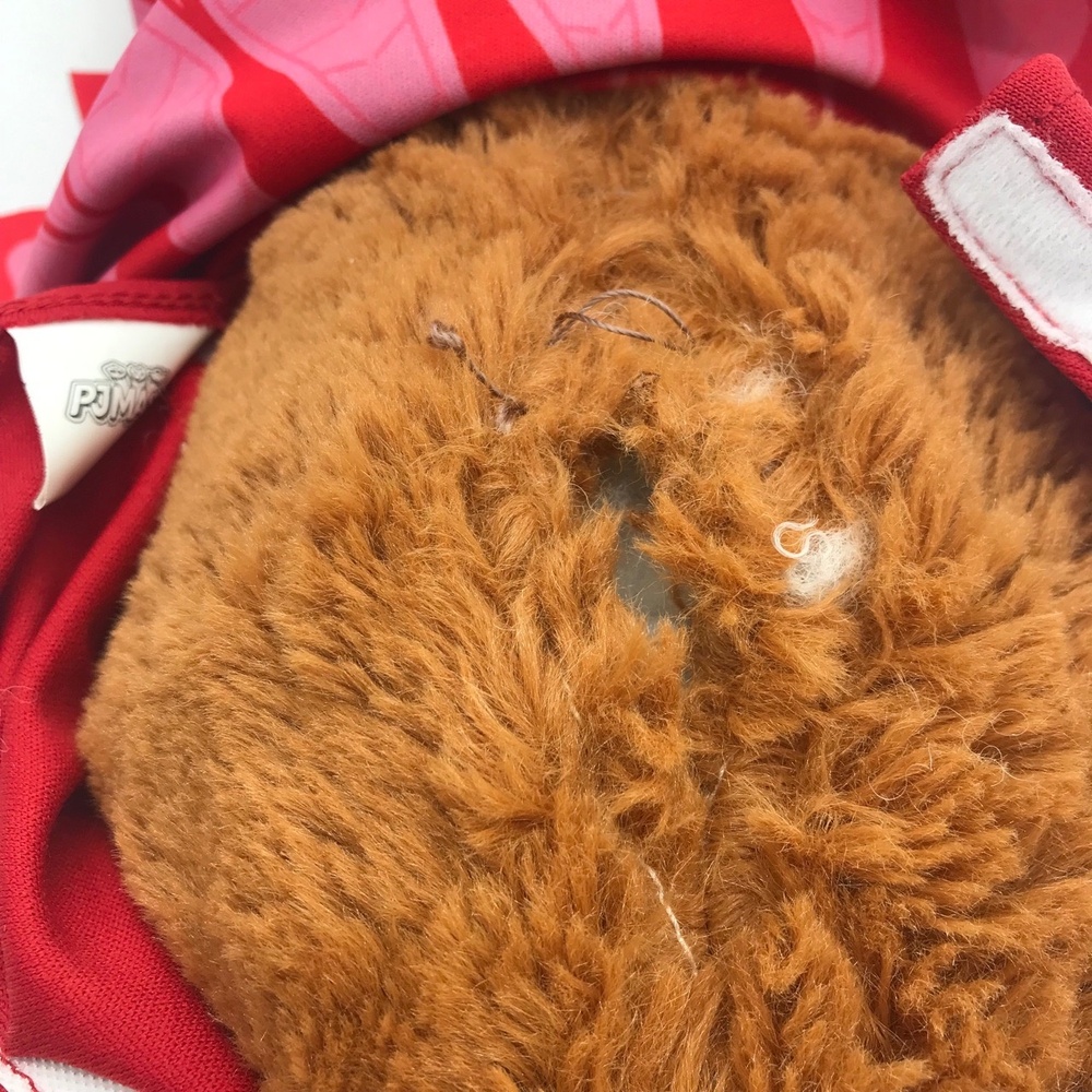 Build-A-Bear Workshop PJ Masks Owlette Bear Brown Red 17 IN Plush Stuffed Animal - Picture 9 of 14